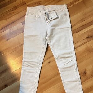 LEVIS Women's Off-White Skinny Jeans